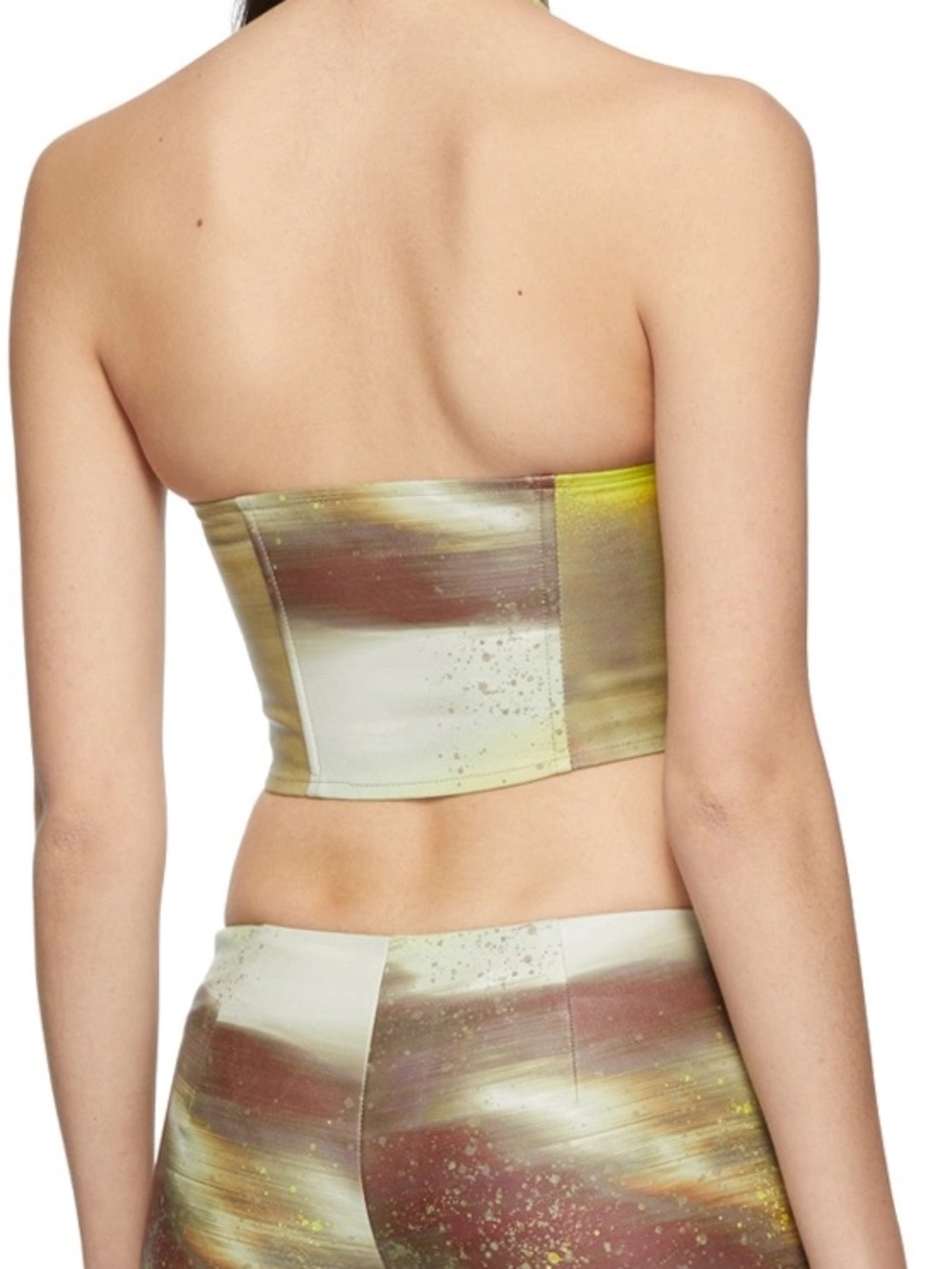 Miaou SSENSE Exclusive Muliticolor Mara Corset Top - Picture 2 of 5